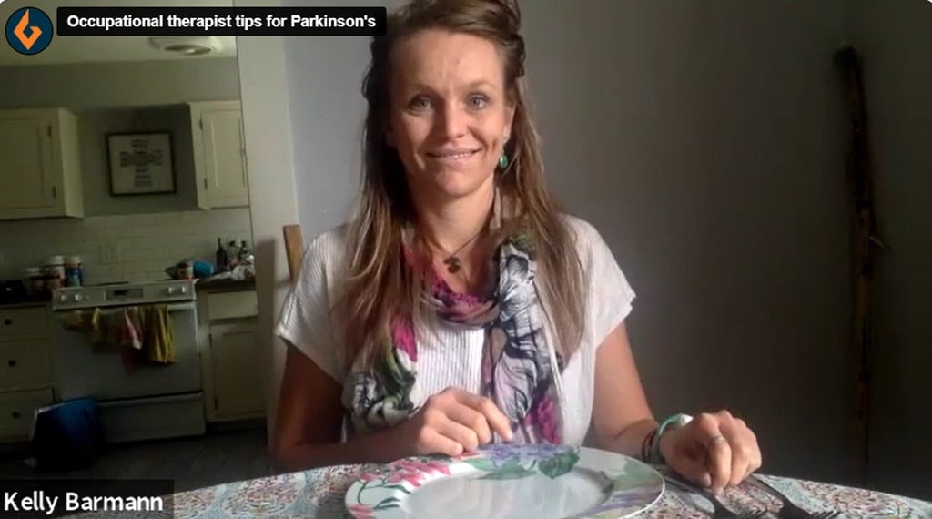 Occupational therapist tips for Parkinson's screenshot